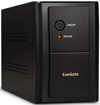 Источник бесперебойного питания  Exegate SpecialPro UNB-1200.LED.AVR.EURO.RJ.USB 101357