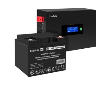 Комплект  Exegate IdealSine SR-600.LCD.2SH 101432