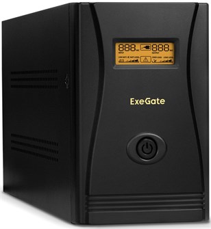 Источник бесперебойного питания  Exegate SpecialPro Smart LLB-3000.LCD.AVR.C13.RJ.USB 101435