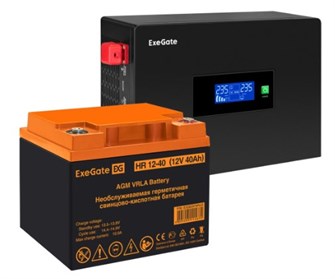 Комплект  Exegate IdealSine SR-1000.LCD.2SH 101444