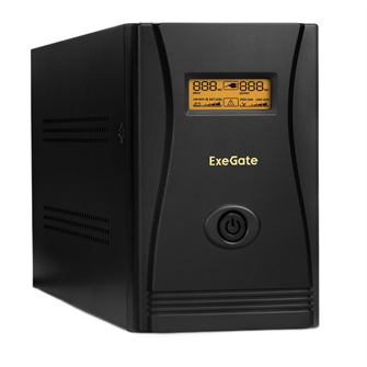 Источник бесперебойного питания  Exegate SpecialPro Smart LLB-3000.LCD.AVR.4SH.RJ.USB 101453