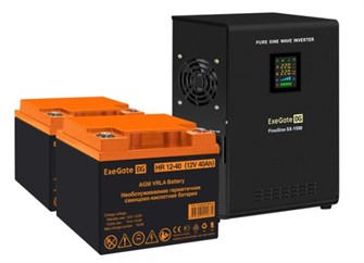 Комплект  Exegate FineSine SX-1500.LCD.AVR.2SH 101481