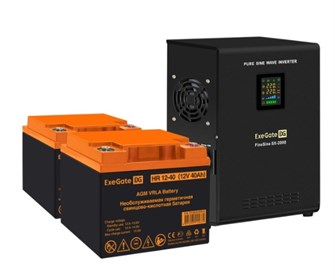 Комплект  Exegate FineSine SX-2000.LCD.AVR.2SH 101496