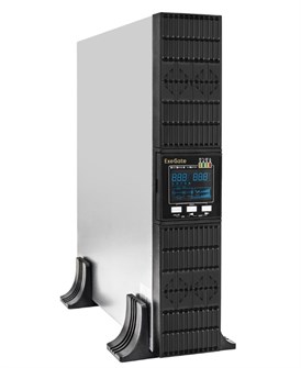 Источник бесперебойного питания  Exegate PowerExpert ULS-3000.LCD.AVR.1SH.2C13.USB.RS232.SNMP.2U 101526