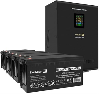 Комплект  Exegate FineSine SX-5000.LCD.AVR.2SH.T 101599