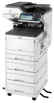 МФУ лазерное цветное OKI MC853dnv 118733