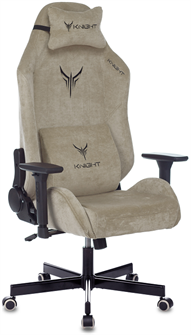 Кресло игровое Бюрократ KNIGHT N1 BEIGE 119345