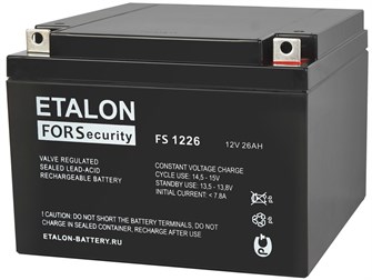 Аккумулятор  ETALON FS 1226 100306