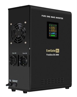 Источник бесперебойного питания  Exegate FineSine SX-2000.LCD.AVR.2SH 102353