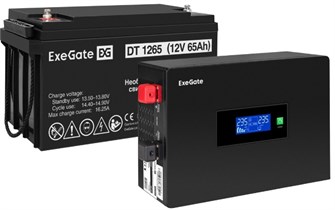 Комплект  Exegate IdealSine SR-600.LCD.2SH 102368