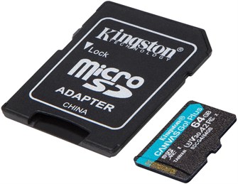 Карта памяти MicroSDXC 64GB Kingston SDCG4/64GB 121977