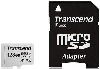 Карта памяти microSDXC 128GB Transcend TS128GUSD300S-A 121981