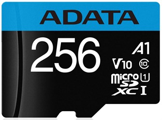 Карта памяти microSDXC 256GB ADATA AUSDX256GUICL10A1-RA1 122007