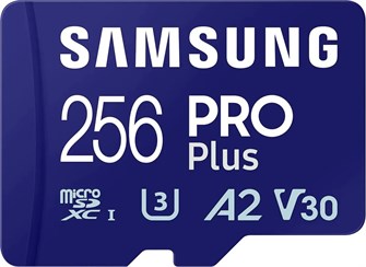 Карта памяти MicroSDXC 256GB Samsung PRO Plus 122017