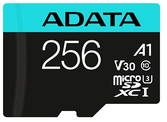 Карта памяти microSDXC 256GB ADATA AUSDX256GUI3V30SA2-RA1 122033