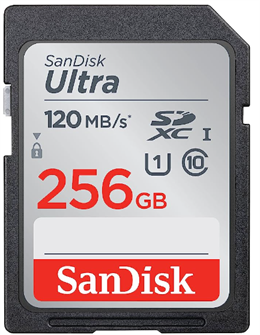 Карта памяти SDXC 256Gb SanDisk Ultra 122034