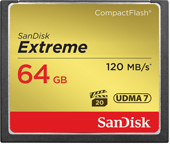 Карта памяти CompactFlash 64GB SanDisk SDCFXSB-064G-G46 122049