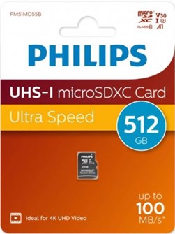 Карта памяти microSDXC 512GB Philips FM51MD55B/97 122055