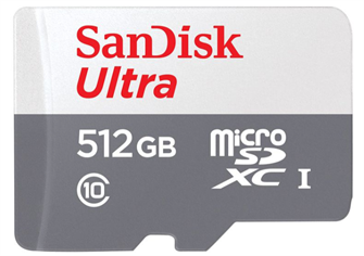 Карта памяти microSDXC 512GB SanDisk SDSQUNR-512G-GN3MN 122063