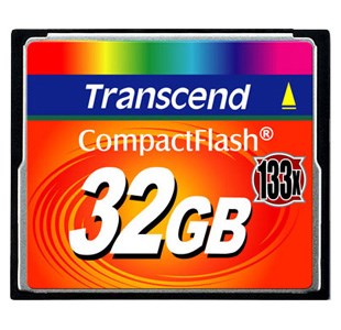 Карта памяти CompactFlash 32GB Transcend TS32GCF133 122074