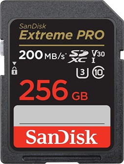 Карта памяти SDXC 256Gb SanDisk SDSDXXD-256G-GN4IN 122078