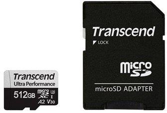 Карта памяти microSDXC 512GB Transcend 340S 122132