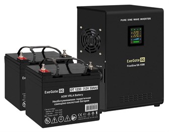 Комплект  Exegate FineSine SX-1500.LCD.AVR.2SH 102385