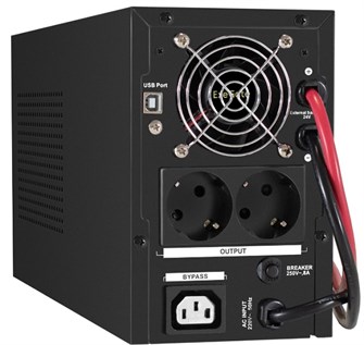 Комплект  Exegate SineTower SZ-1000.LCD.AVR.2SH.1C13.USB 102390