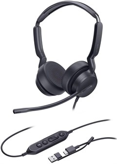 Гарнитура  Yealink UH42 SE Dual UC USB-C/A 122555