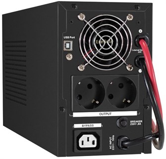 Комплект  Exegate SineTower SZ-1000.LCD.AVR.2SH.1C13.USB 102407