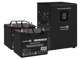 Комплект  Exegate FineSine SX-2500.LCD.AVR.2SH 102410