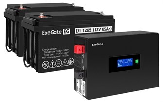 Комплект  Exegate IdealSine SR-1500.LCD.2SH 102424
