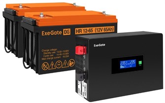 Комплект  Exegate IdealSine SR-1500.LCD.2SH 102425