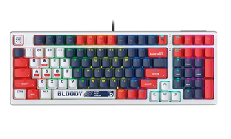 Клавиатура  A4Tech Bloody S98 Sports Navy BLMS Plus 122877
