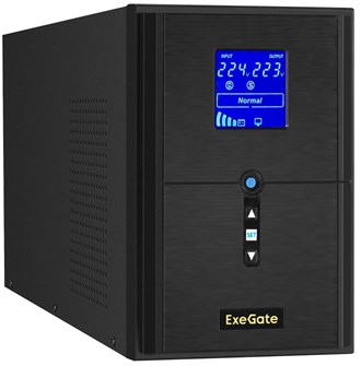 Комплект  Exegate SineTower SZ-2000.LCD.AVR.3SH.1C13.USB 102437