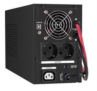 Комплект  Exegate SineTower SZ-1000.LCD.AVR.2SH.1C13.USB 102450