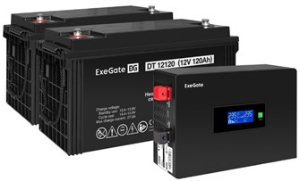 Комплект  Exegate IdealSine SR-1500.LCD.2SH 102457