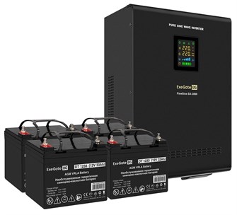 Комплект  Exegate FineSine SX-3000.LCD.AVR.2SH.T 102462