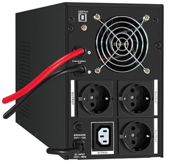 Комплект  Exegate SineTower SZ-2000.LCD.AVR.3SH.1C13.USB 102479