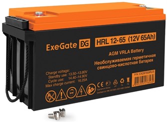 Батарея аккумуляторная  Exegate HRL 12-65 100362