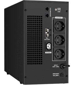 Комплект  Exegate SineTower SZ-3000.LCD.AVR.3SH.1C13.RJ.USB 102491