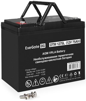 Батарея аккумуляторная  Exegate DTM 1275L 100365