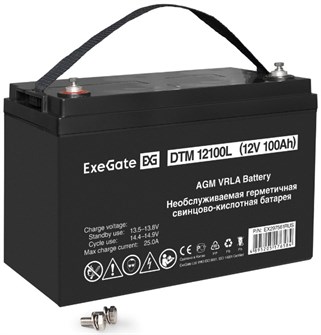 Батарея аккумуляторная  Exegate DTM 12100L 100369