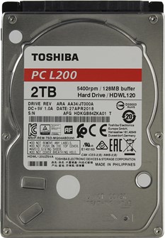 Жесткий диск 2TB SATA 6Gb/s Toshiba (KIOXIA) HDWL120UZSVA 102726