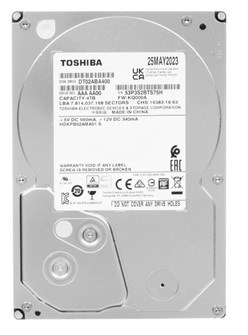 Жесткий диск 4TB SATA 6Gb/s Toshiba (KIOXIA) DT02ABA400 102735