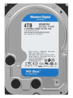 Жесткий диск 4TB SATA 6Gb/s Western Digital WD40EZAX 102744