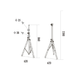 Стойка  ITC TS-01C 125449