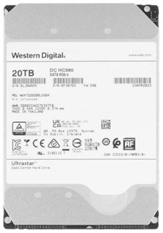 Жесткий диск 20TB SATA 6Gb/s Western Digital Ultrastar DC HC560 102891