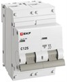 Автоматический выключатель  EKF mcb47100-2-125C-pro 149121