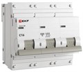 Автоматический выключатель  EKF mcb47100-3-16C-pro 149190